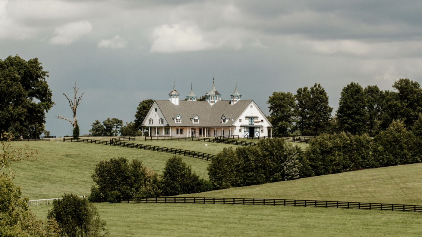 Horse barn in Kentucky