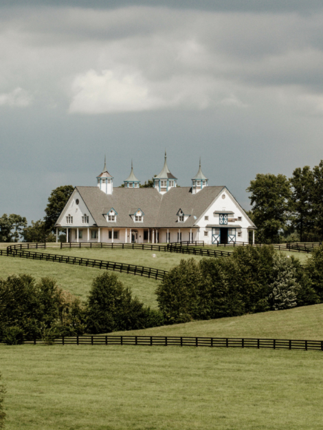 Horse barn in Kentucky